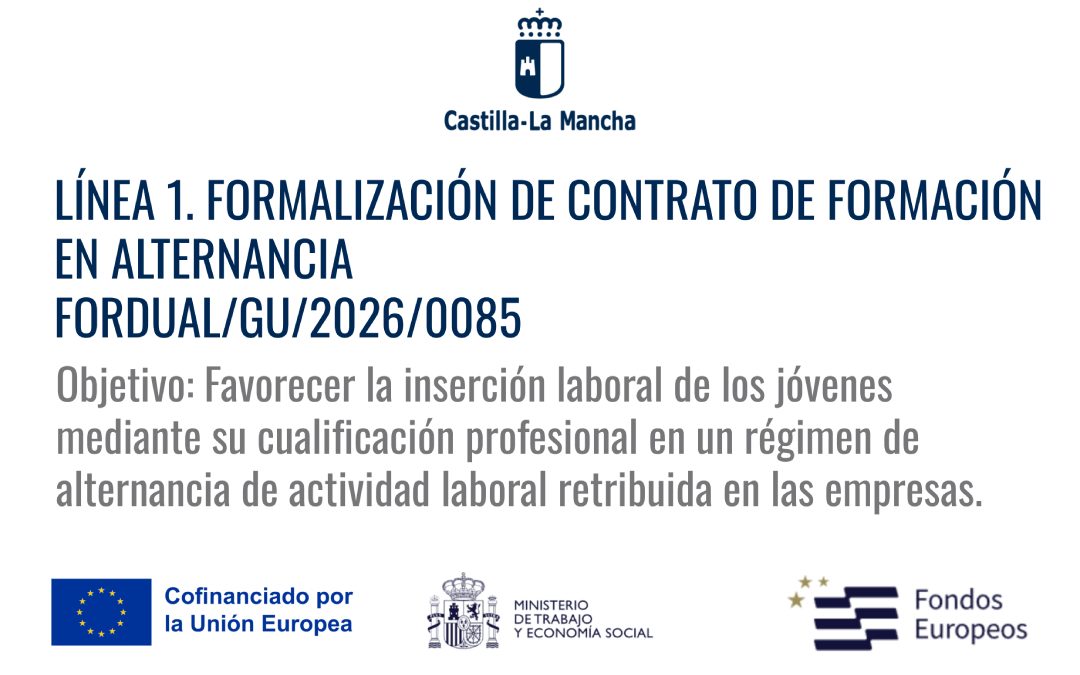 Línea 1. Formalización de contrato de formación en alternancia Exp. Fordual/gu/2026/0085