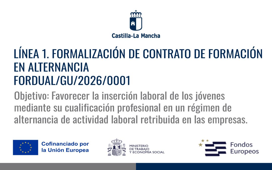 Línea 1. Formalización de contrato de formación en alternancia Exp.. Fordual/GU/2026/0001